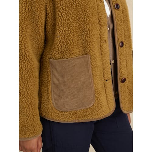 laydown image of Women's Sherpa Work Jacket