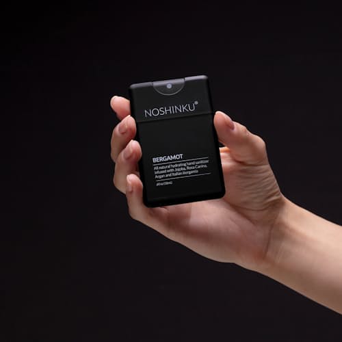 laydown image of Refillable Pocket Sanitizer Discovery 4-Pack