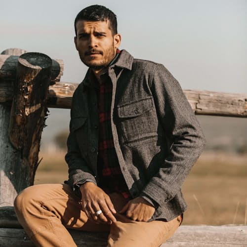 laydown image of The Explorer Shirt