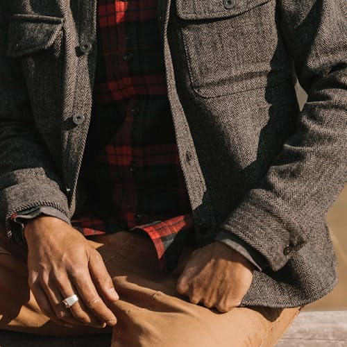 laydown image of The Explorer Shirt