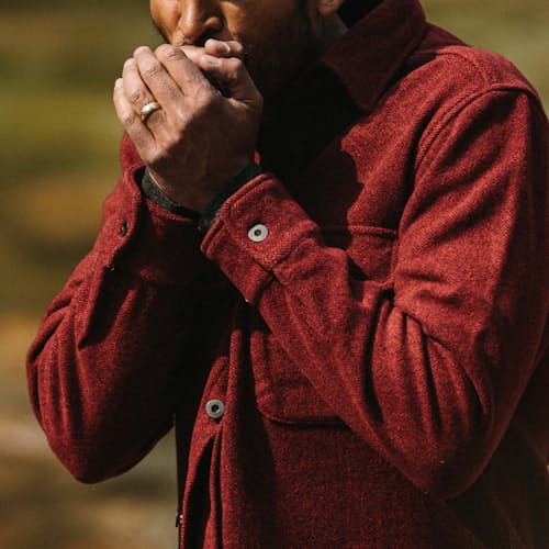laydown image of The Explorer Shirt