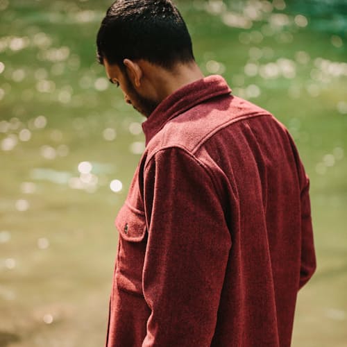 laydown image of The Explorer Shirt