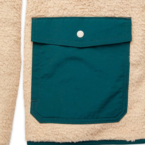 laydown image of Skyline Sherpa Jacket