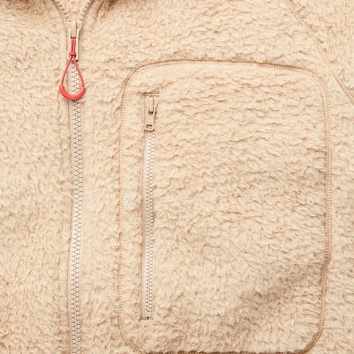 laydown image of Skyline Sherpa Jacket