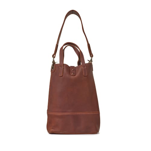 laydown image of Valley Wine Tote