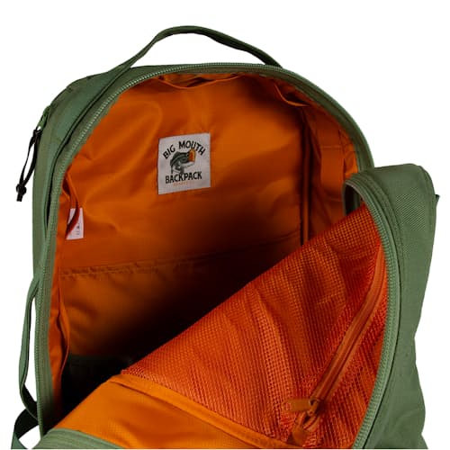 laydown image of Big Mouth Backpack