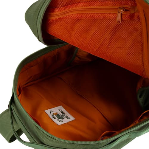 laydown image of Big Mouth Backpack