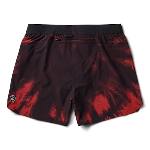 laydown image of Alta Running Shorts - 5"