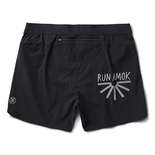 laydown image of Alta Run Shorts - 5"