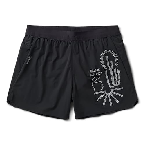 laydown image of Alta Run Shorts - 5"