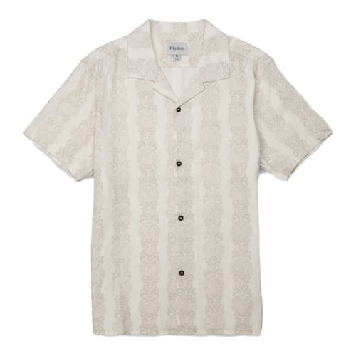 laydown image of Pineapple Stripe Shirt - Exclusive