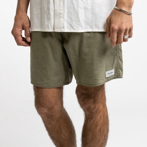 laydown image of Classic Linen Jam Short