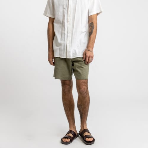 laydown image of Classic Linen Jam Short