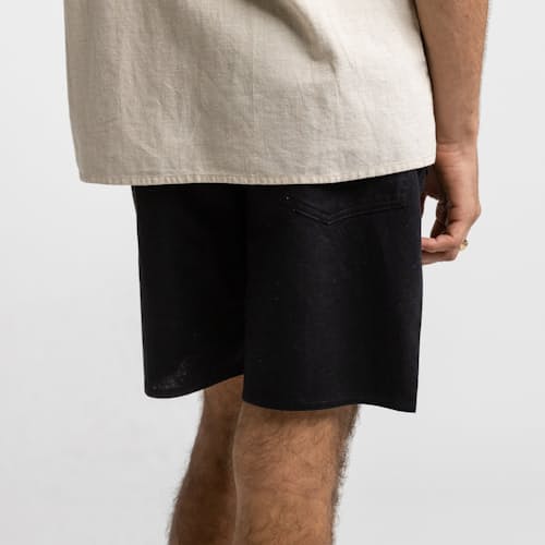 laydown image of Classic Linen Jam Short