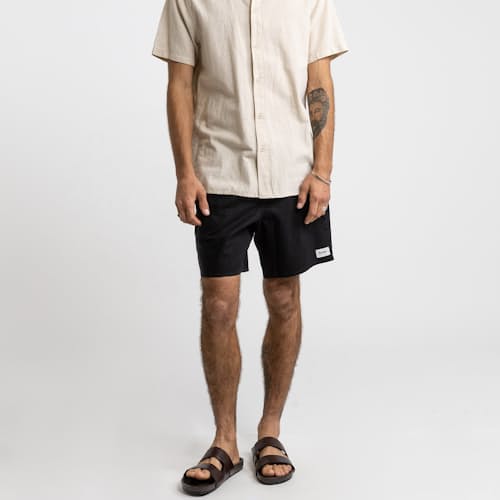 laydown image of Classic Linen Jam Short