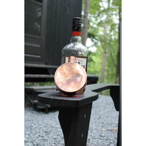 laydown image of Kentucky Round Flask