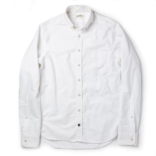 laydown image of The Jack Everyday Slim Oxford Shirt