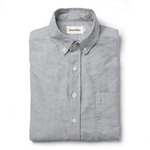 laydown image of The Jack Everyday Oxford Shirt