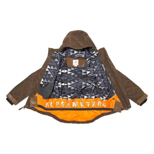 laydown image of High West Insulated Puffer Jacket