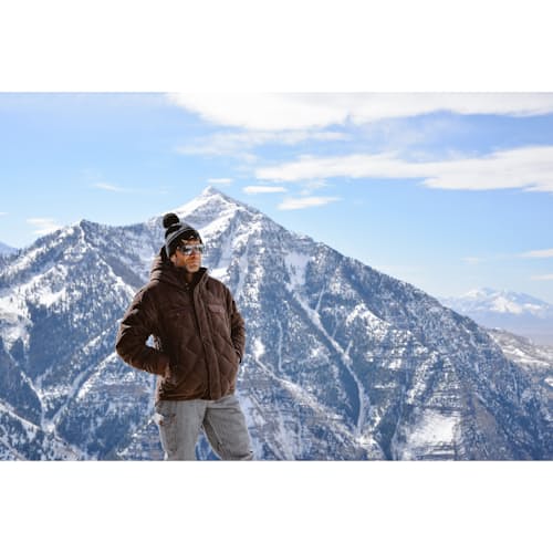 laydown image of High West Insulated Puffer Jacket