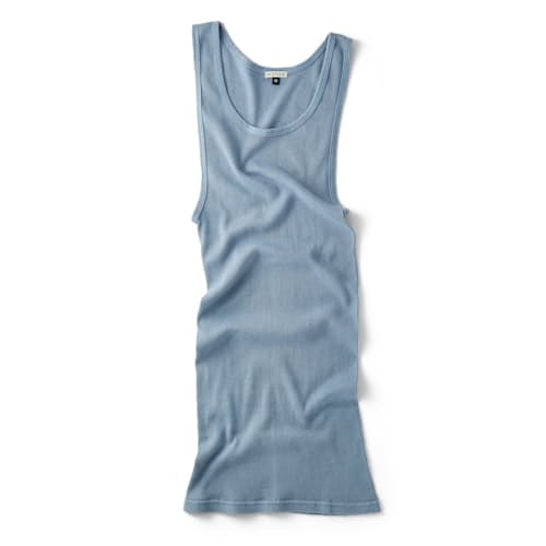 laydown image of Tubular Ribknit Tank