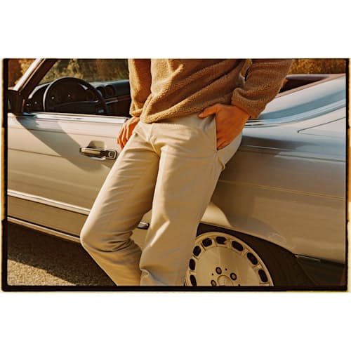 laydown image of M2 Cotton Twill Straight Chino