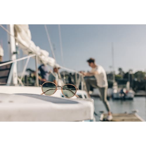 laydown image of Baia Sunglasses