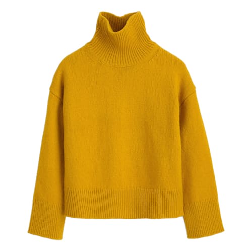 laydown image of Women's Betty Turtleneck Sweater