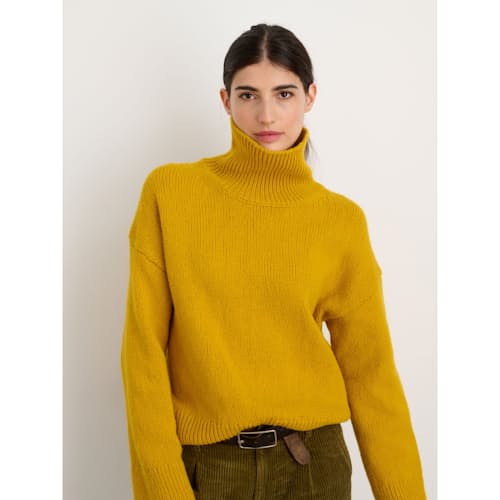 laydown image of Women's Betty Turtleneck Sweater