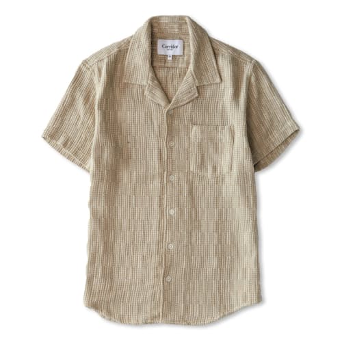 laydown image of Rainbow WeaveShirt