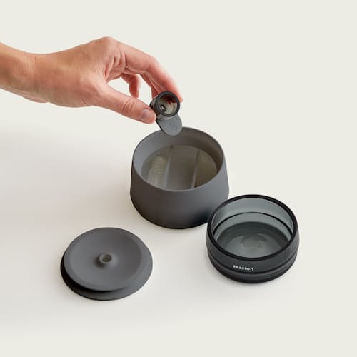 laydown image of Stash Jar