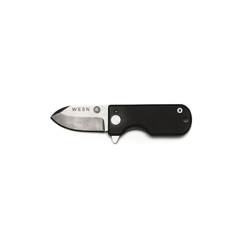 laydown image of Micro Blade Pocket Knife - Titanium