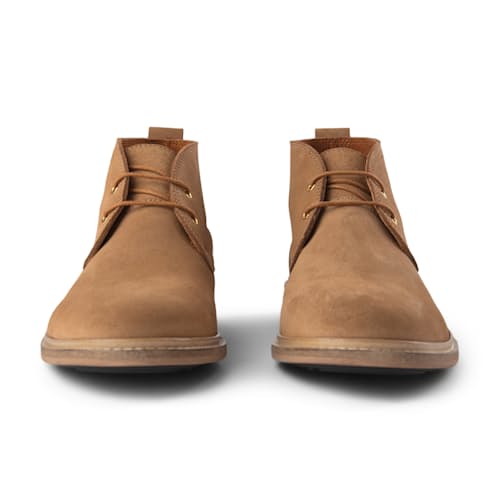 laydown image of Caleb Suede Chukka