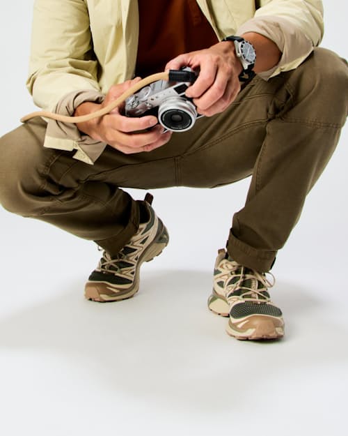 on model image of XT-6 Expanse Trail Sneaker