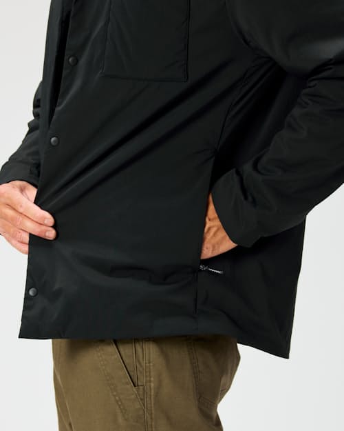 on model image of AltoLoft Insulated Shirt Jacket
