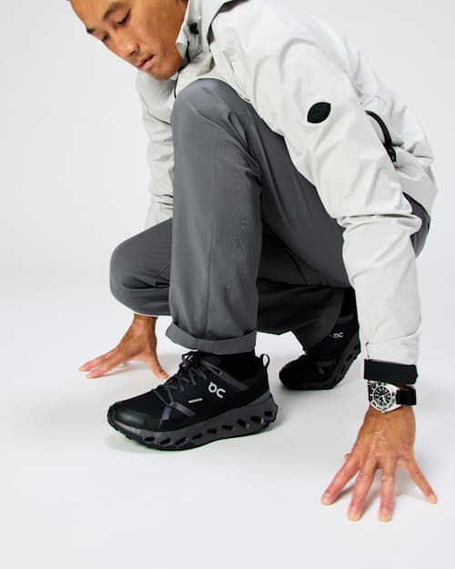 on model image of Cloudhorizon Waterproof Hiking Sneaker