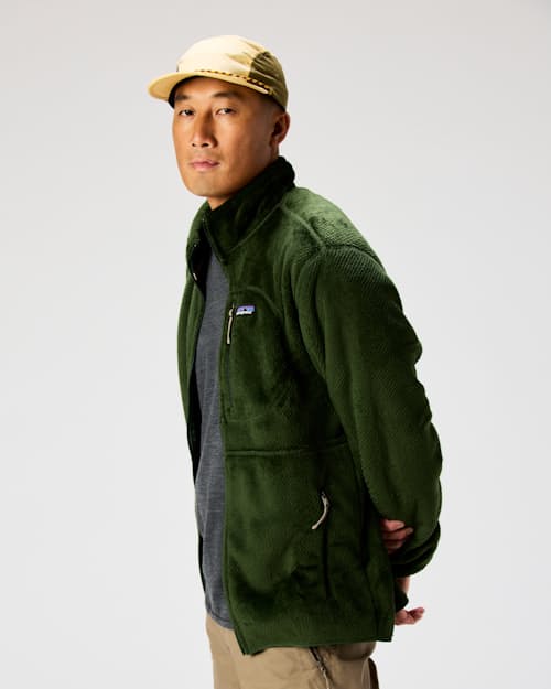 on model image of Re-Tool Fleece Jacket