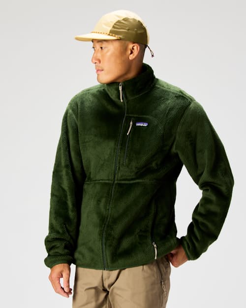 on model image of Re-Tool Fleece Jacket