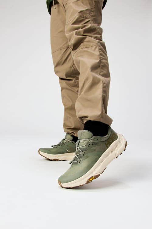 on model image of Transport GTX Travel Sneaker