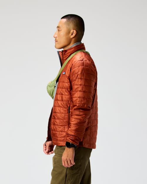 on model image of Nano Puffer Jacket