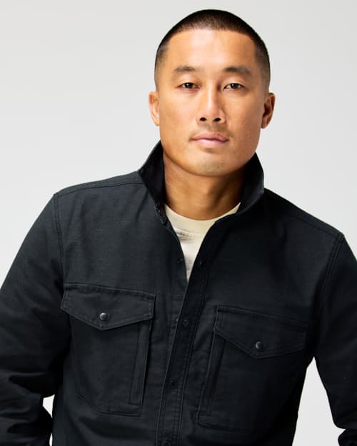on model image of Rover Jungle Shirt