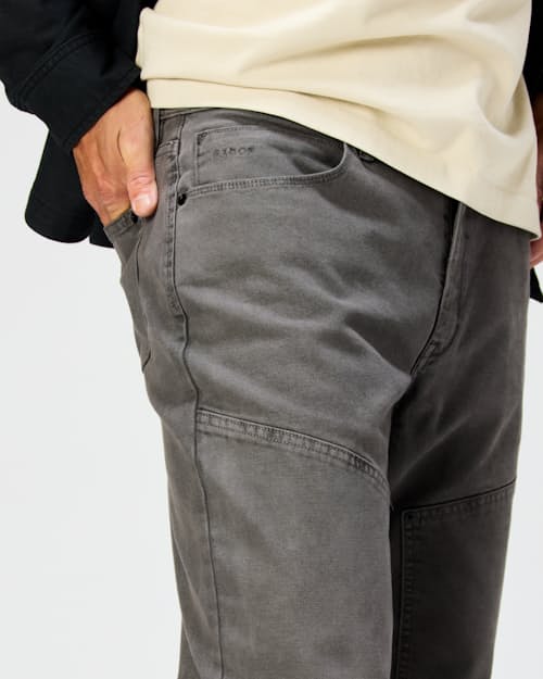 on model image of Rover Double-Knee Work Pant - HB Straight