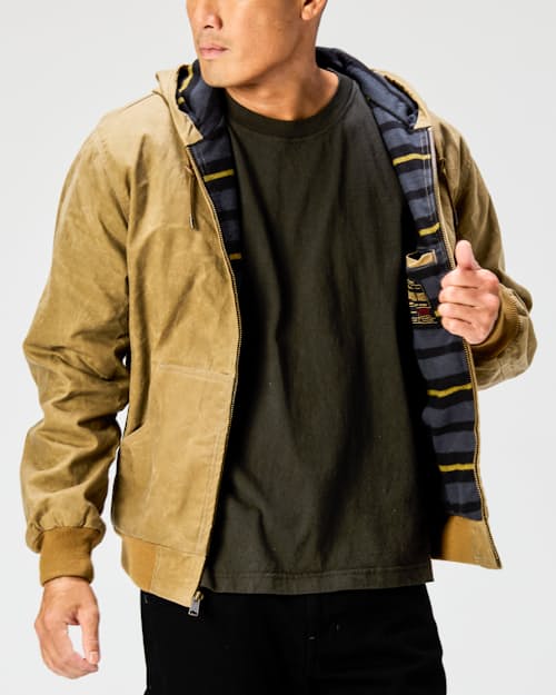 on model image of Vintage Wash Long Sleeve T-Shirt