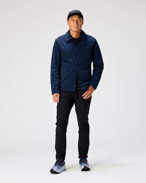 on model image of Nomad Performance Chino - HB Straight