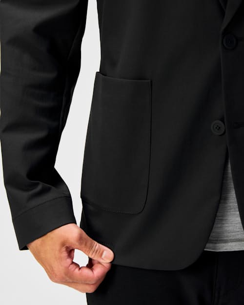 on model image of Nomad Blazer