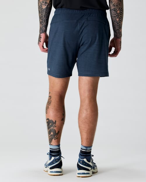 on model image of Wellknit Short - 7"