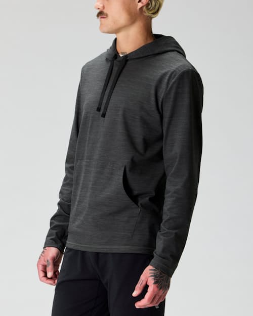 on model image of Wellknit Pullover Hoodie