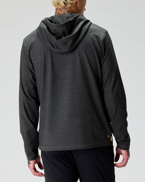 on model image of Wellknit Pullover Hoodie