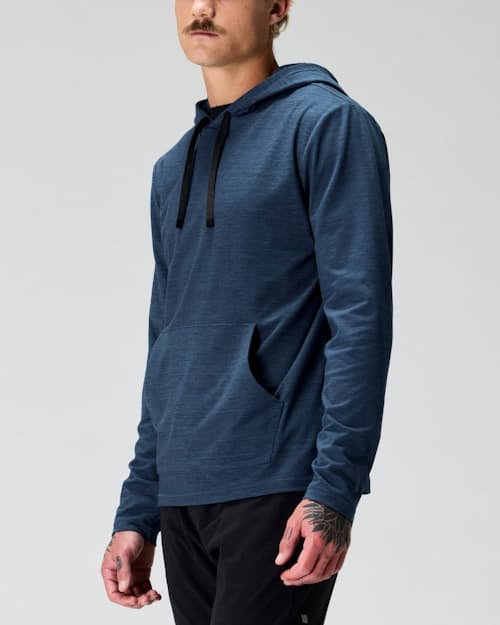 on model image of Wellknit Pullover Hoodie