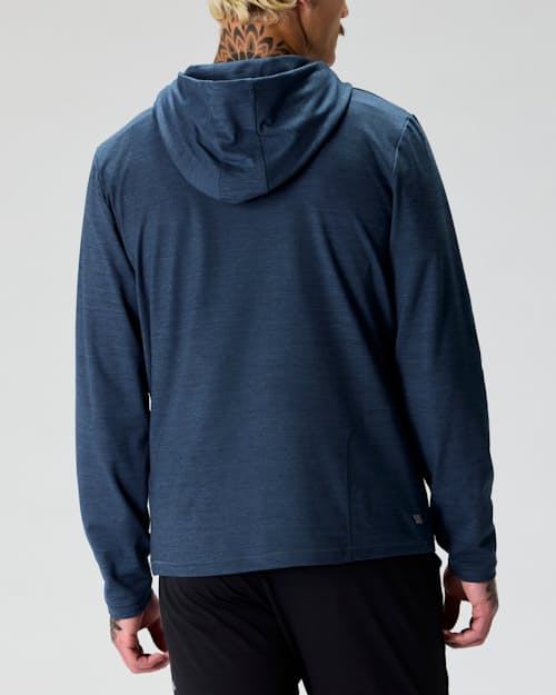 on model image of Wellknit Pullover Hoodie